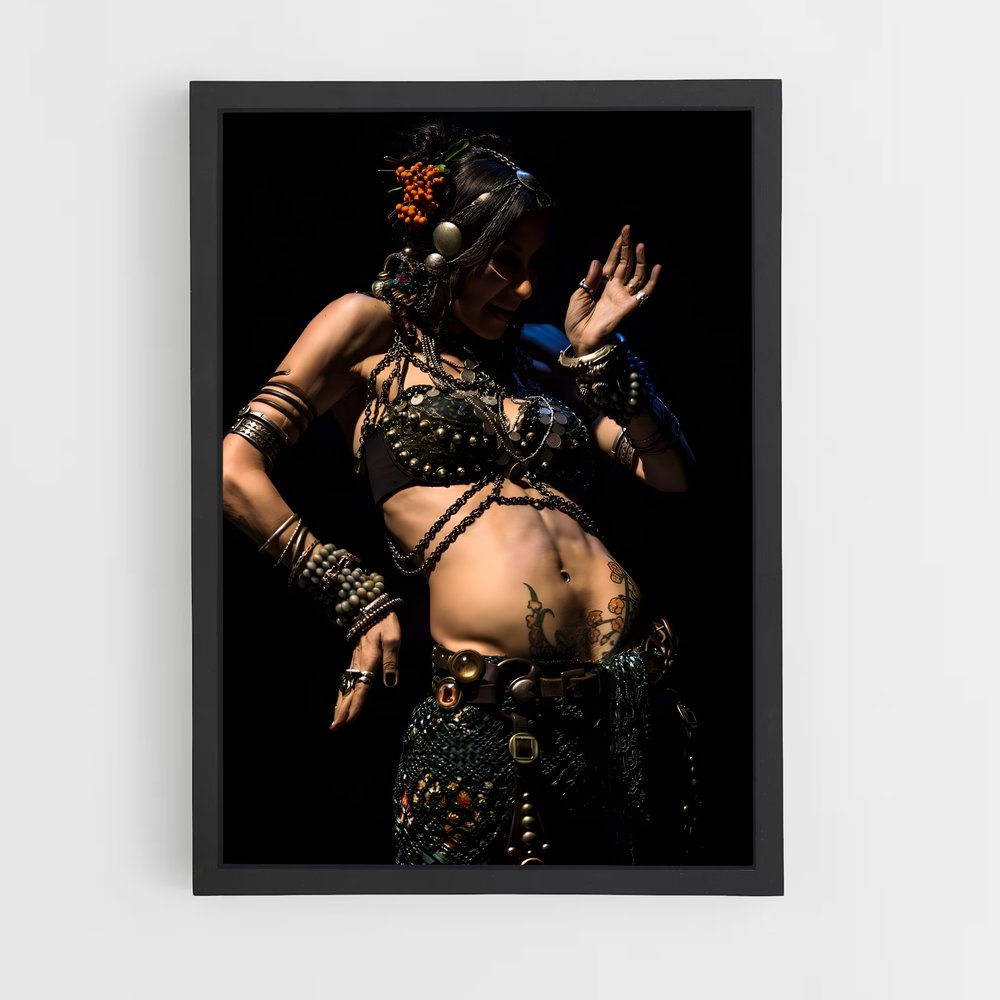 Poster La Diva Éclatante – affiche Danse (vue 2)